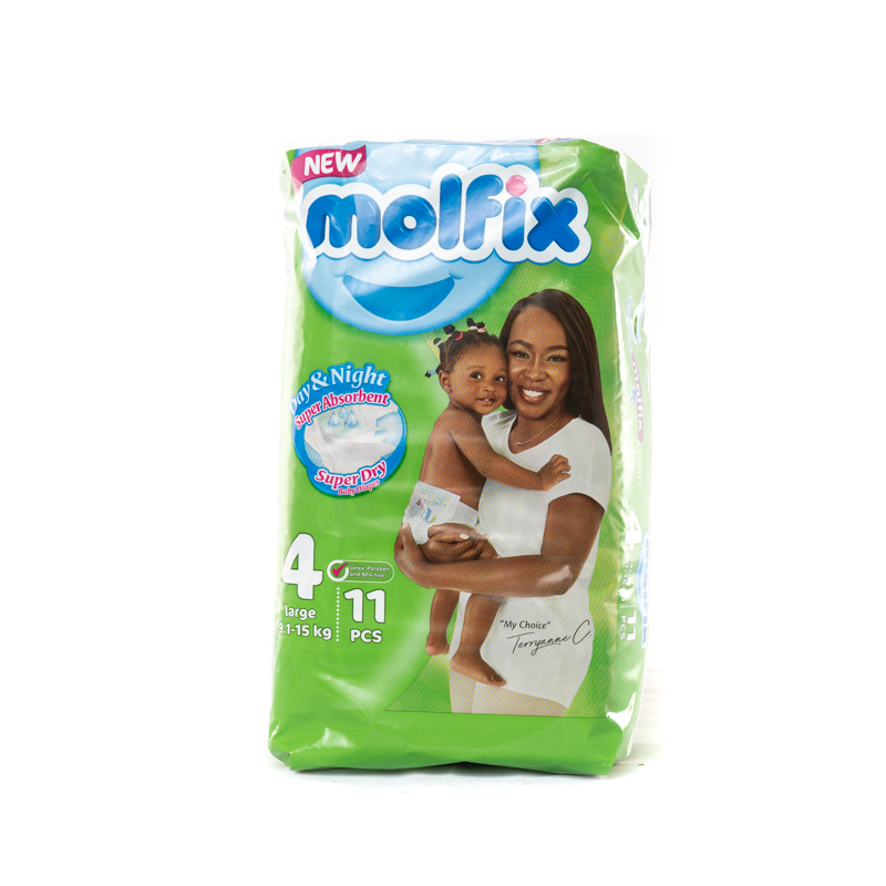 Molfix Diapers Small Pack Maxi (11pcs) Viwanda.ke