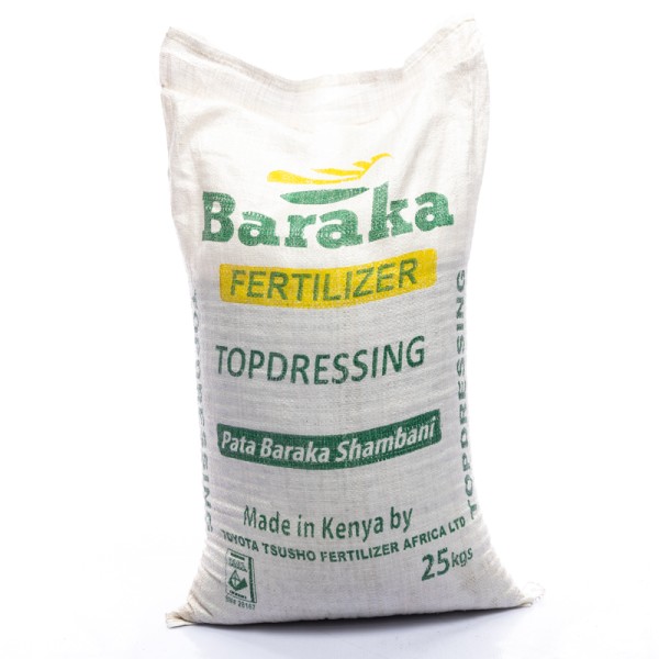 Baraka Standard Top Dressing Fertilizer 25kg Viwanda.ke